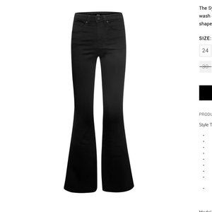 AFRM Sylar Slim Flare Jean - SIZE 31